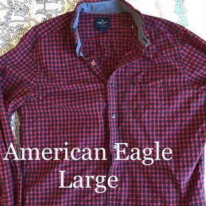Men’s American Eagle plaid shirt!